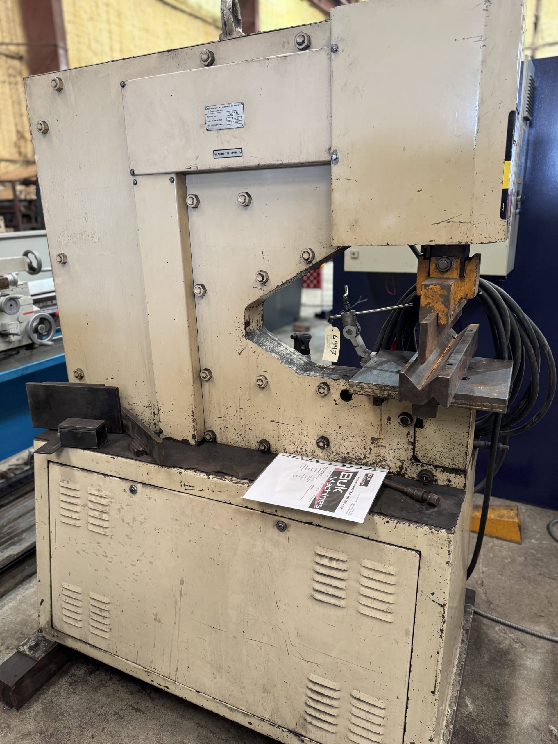 Poinçonneuse GEKA PUMA 50/E – 500