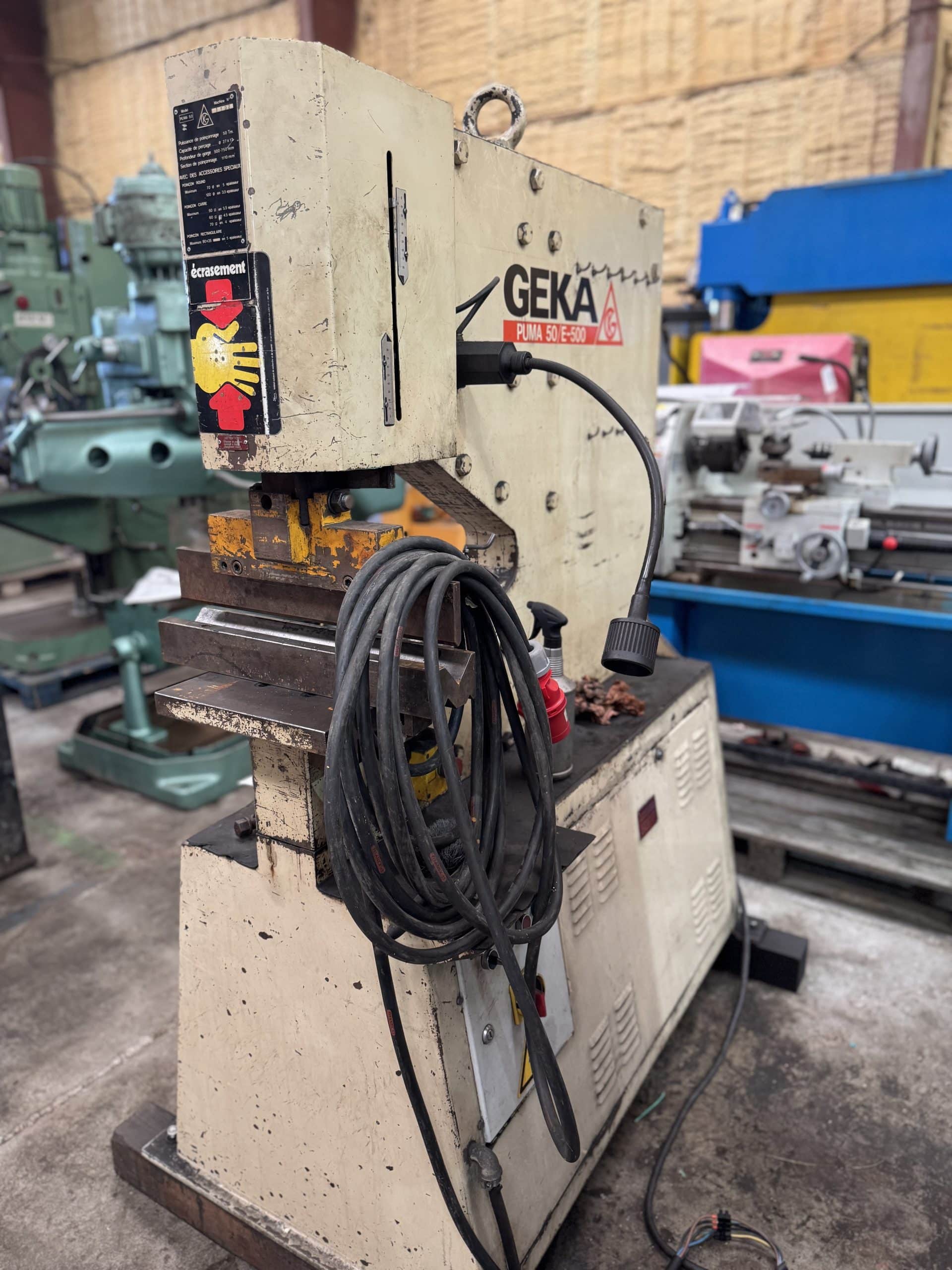 Poinçonneuse GEKA PUMA 50/E – 500
